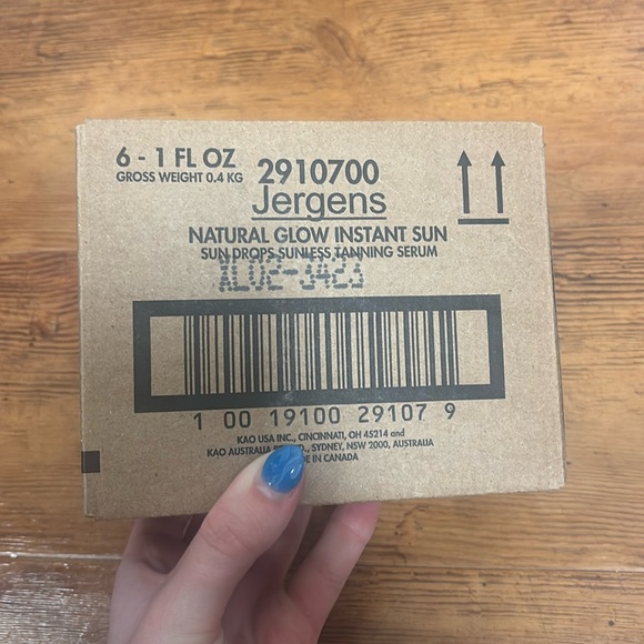 (772) x6 BOTTLES OF JERGENS NATURAL GLOW INSTANT SUN DROPS - Picture 5 of 10